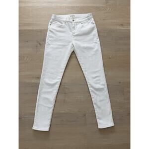 J Crew Factory Girls’ White Denim Skinny Jeans Size 16